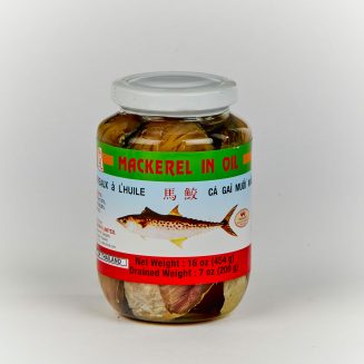 JHC Salted Mackerel Fish in Oil (THAI) 454g/24