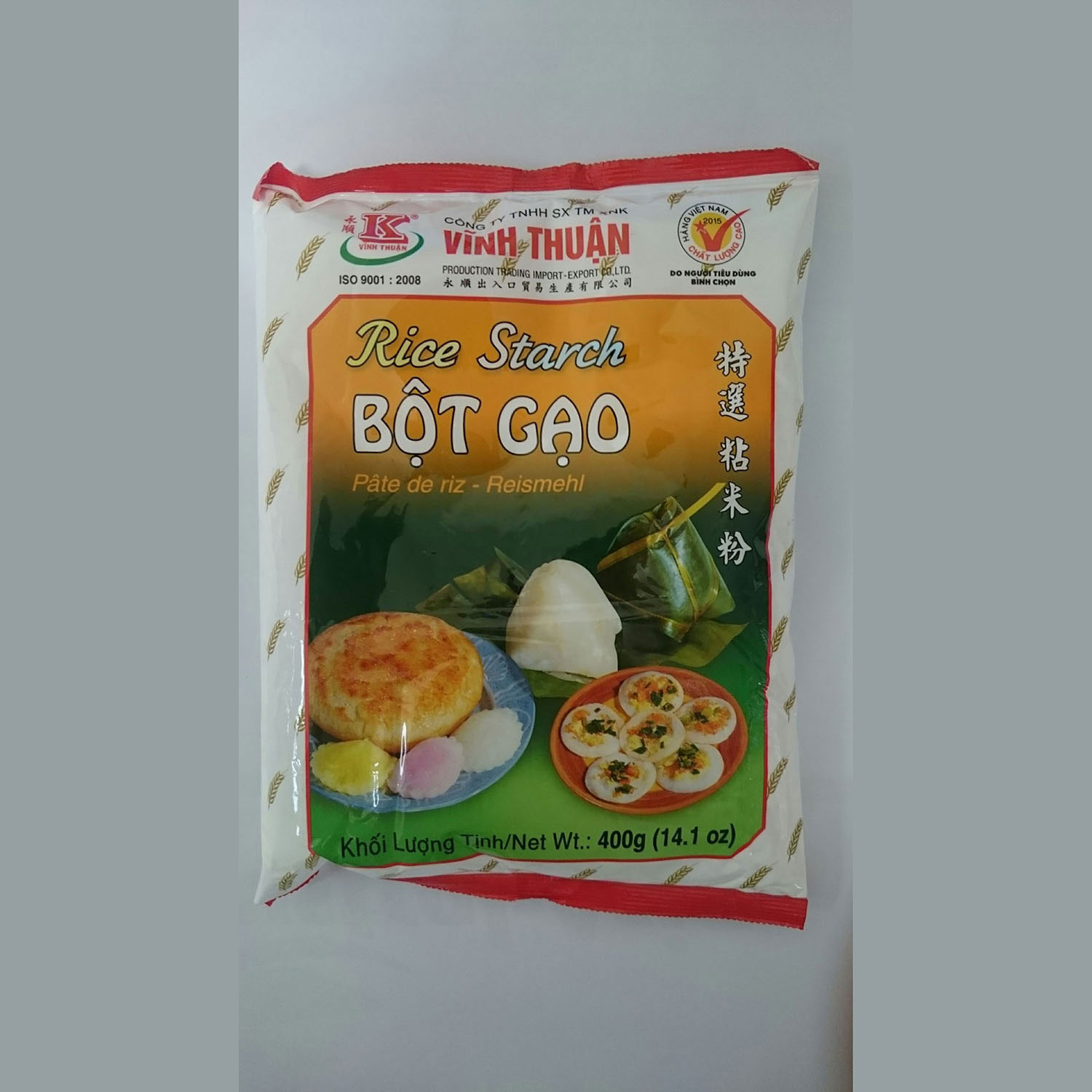 Rice Starch (Viet) Bot Gao 400g/20 - Wah Lien