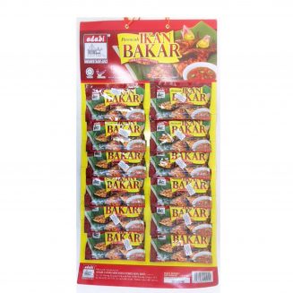 ADABI Ikan Baker Grilled Fish Paste 70g*12sac