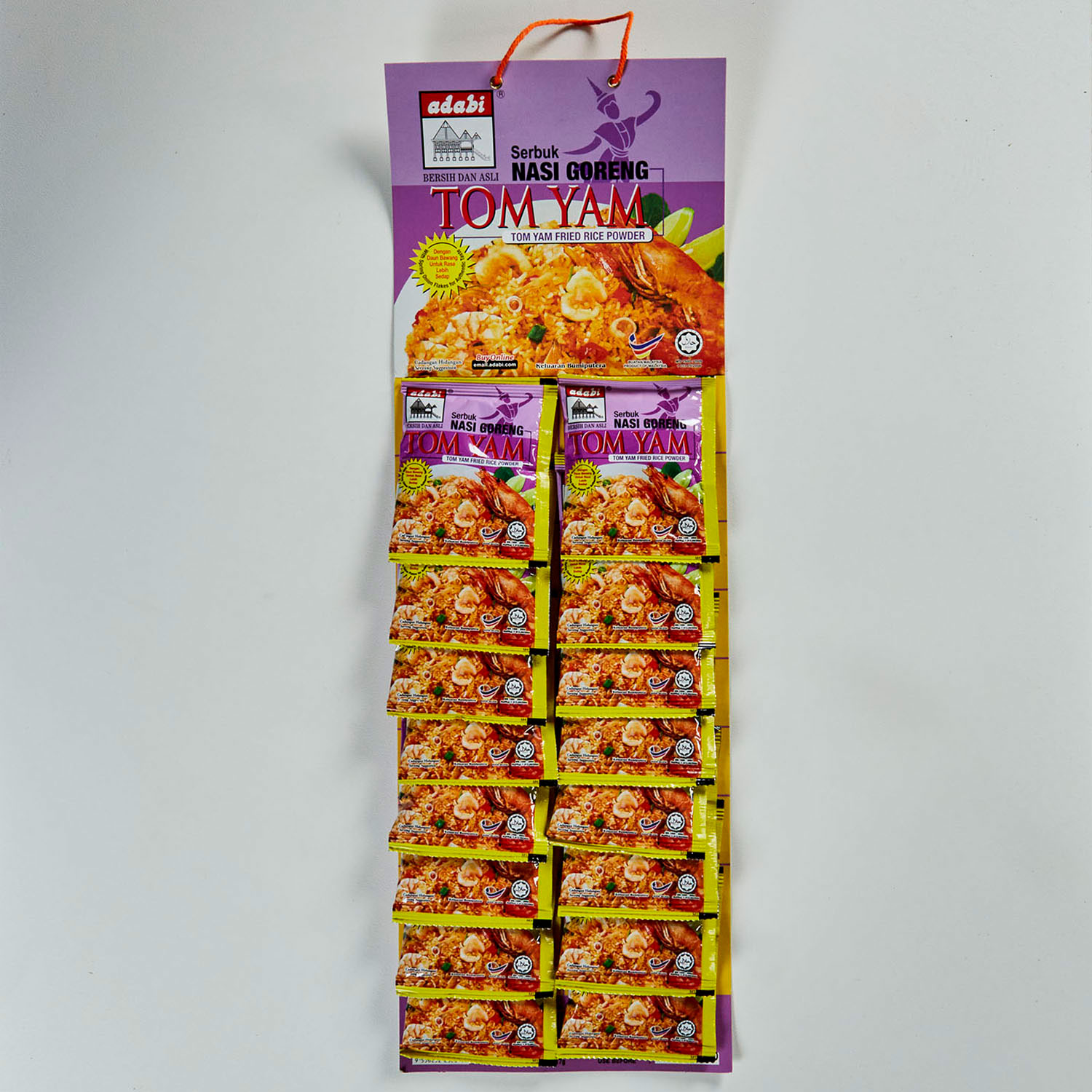 ADABI Nasi Goreng Tom Yum 17g*16sac - Wah Lien