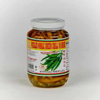 JHC Pickled Chili Green 454g/24
