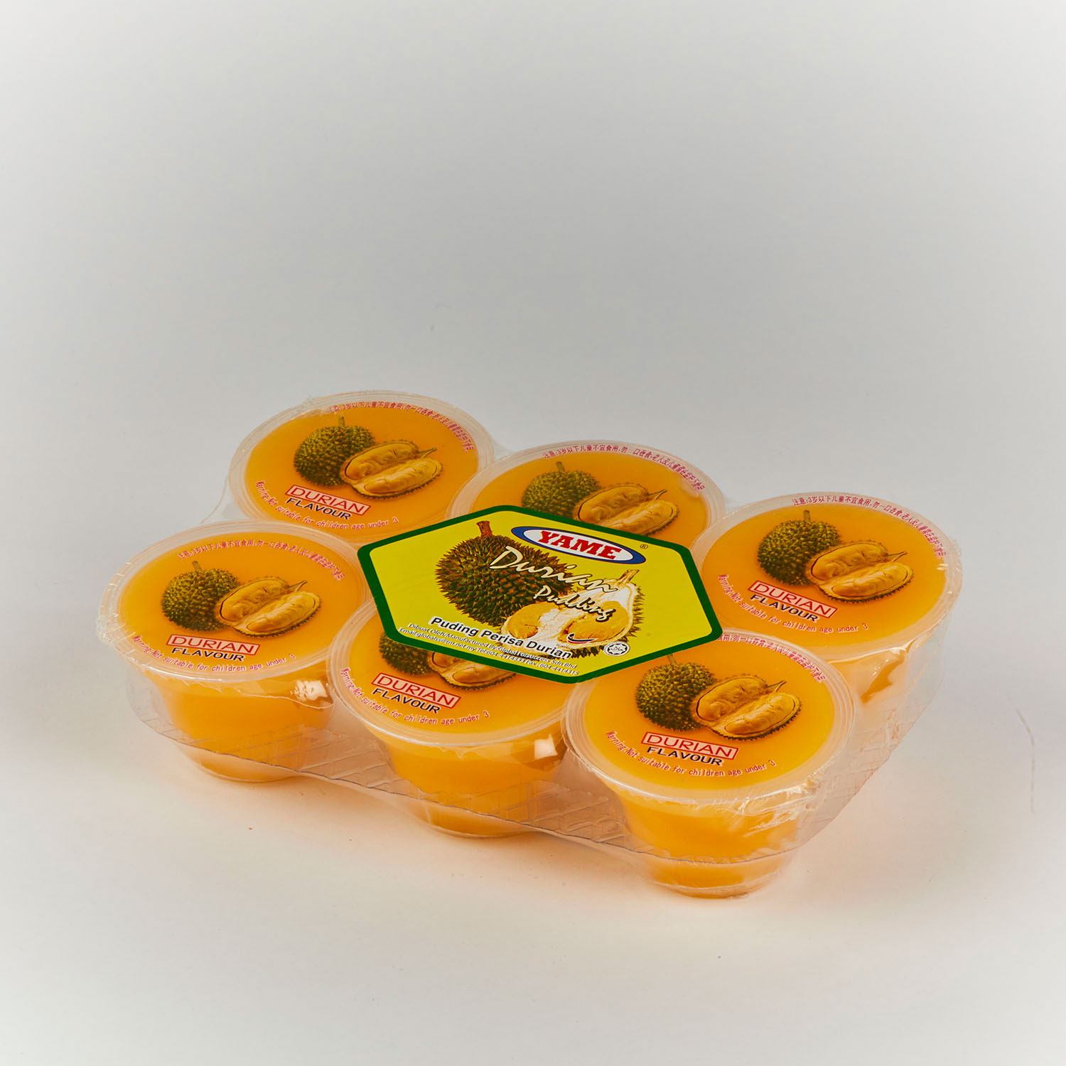 Yame Pudding Durian 110g6cups12 Wah Lien