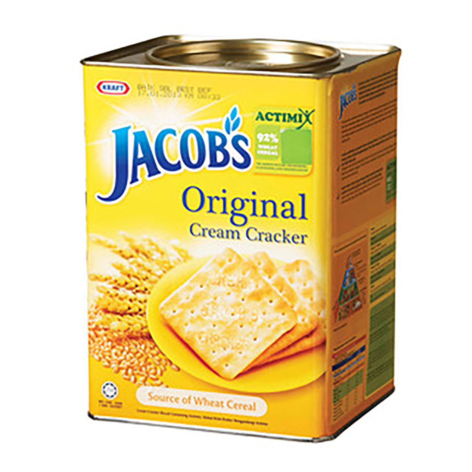 JACOB’S Cream Crackers (Tin) 750g/8 Wah Lien