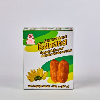 JHC Solar Dried Natural Banana (box) 240g/20