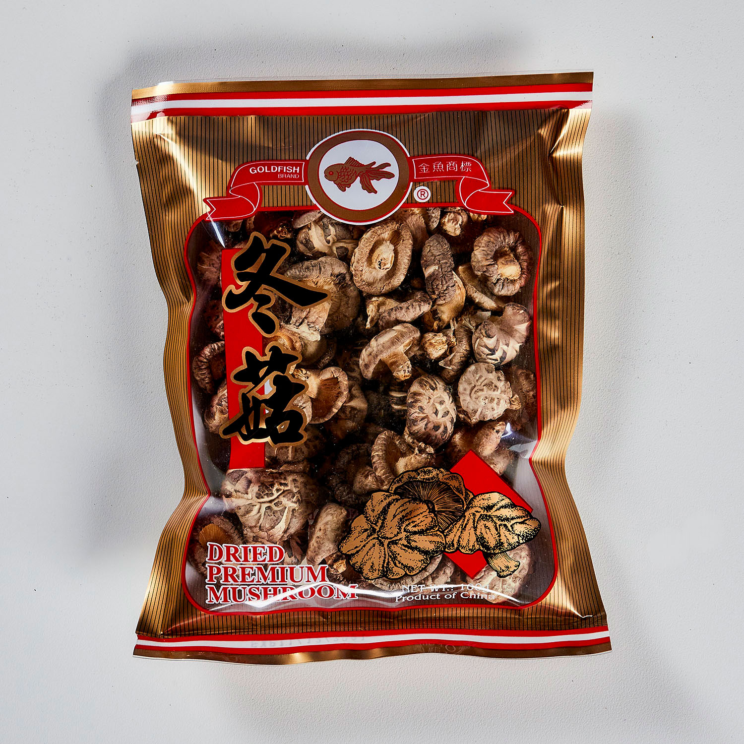 Dried Mushroom P. (2 – 2.6cm) 100g - Wah Lien