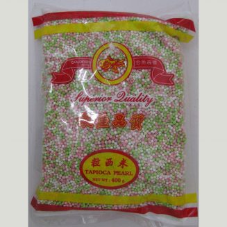 Tapioca Pearl COLOUR 400g/50
