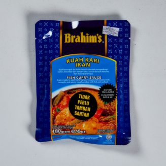 Brahim's Fish Curry Sauce 180g/36
