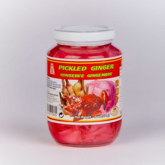 JHC Pickled Ginger Red Slice 454g/24